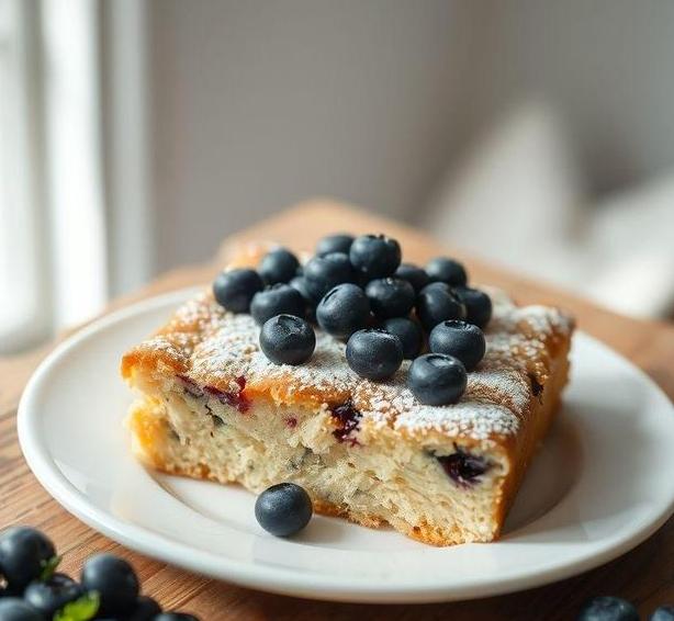mary berry blueberry traybake