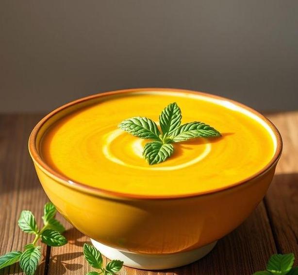 mary berry chilled curried apple and mint soup