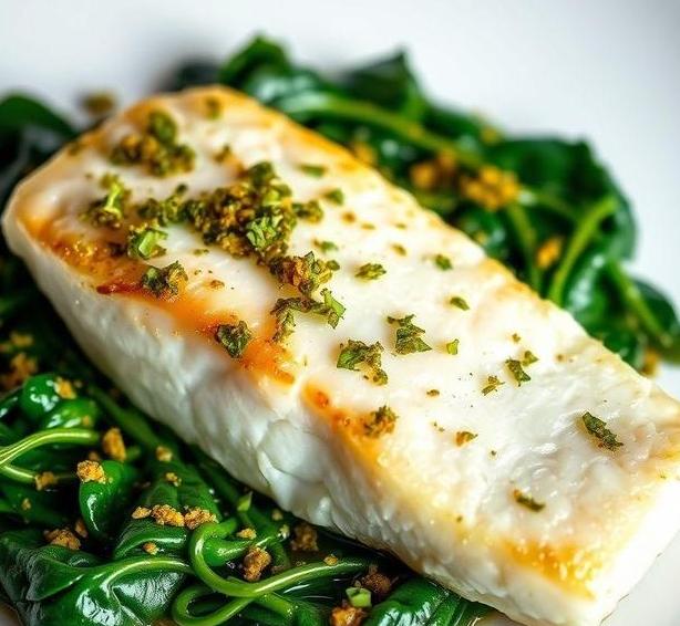 mary berry cod and spinach with gremolata