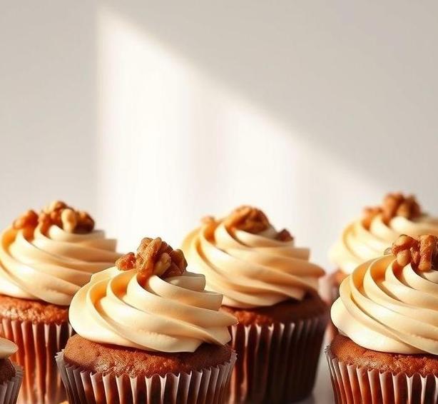 mary berry coffee and walnut cupcakes