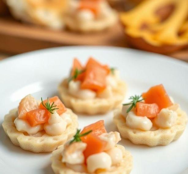 mary berry crab blinis