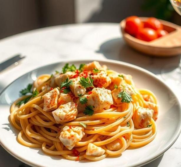 mary berry crab linguine