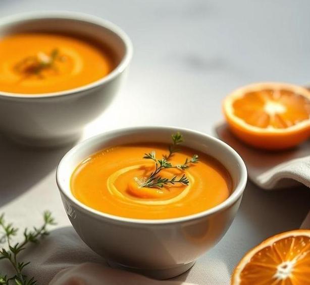 mary berry creamy carrot and orange soup