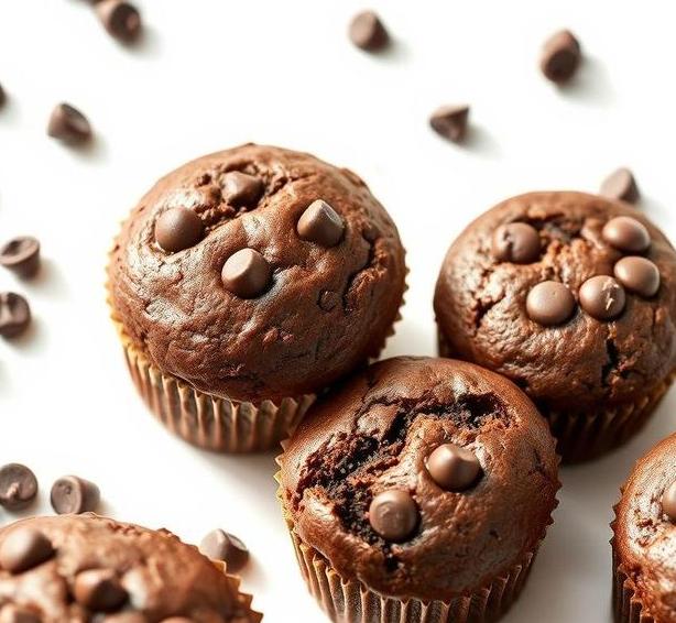 mary berry double chocolate chip muffins