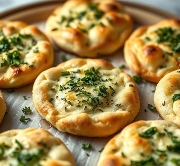 mary berry garlic herb flatbreads recipe