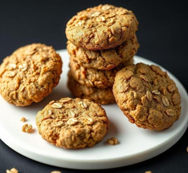 mary berry ginger oat crunch biscuits