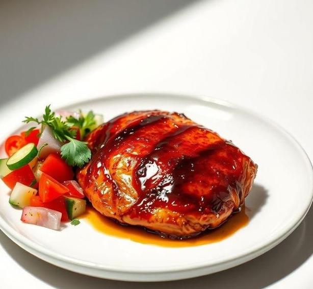 mary berry glazed chicken with cucumber salsa