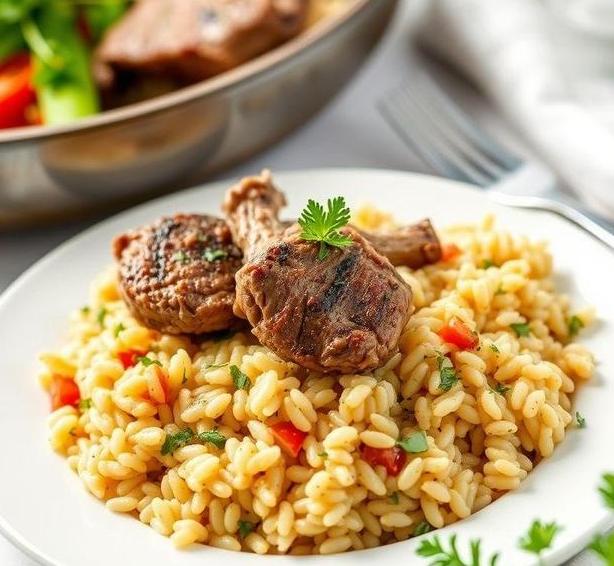 mary berry greek lamb pilaf with orzo