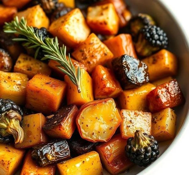 mary berry honey roasted winter vegetables
