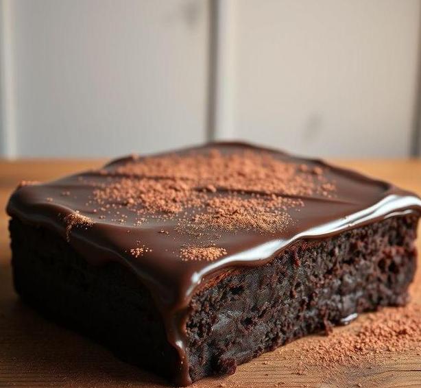 mary berry iced chocolate traybake with fudge icing