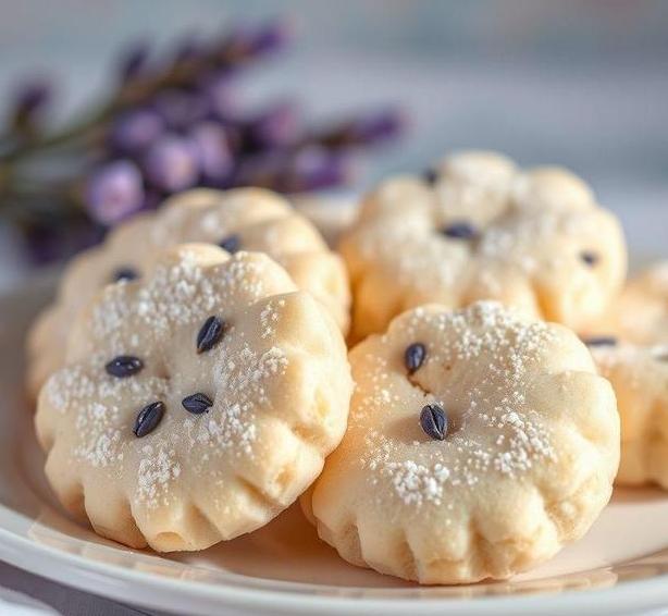 mary berry lavender shortbread biscuits