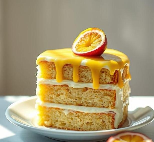 mary berry lemon and passion fruit cake