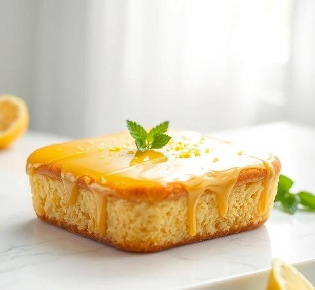 mary berry lemon drizzle traybake