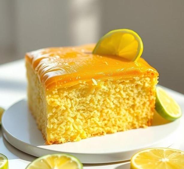 mary berry lemon lime traybake