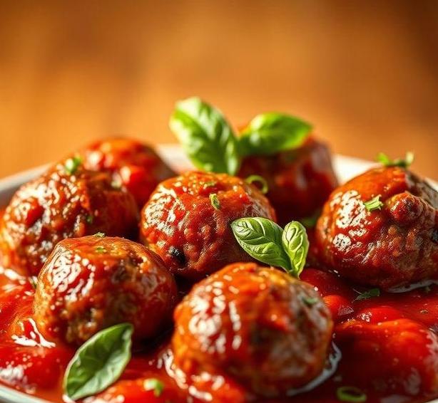 mary berry meatballs in tomato and basil sauce 1