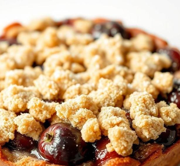 mary berry plum crumble cake 1