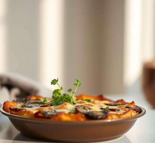mary berry porcini wild mushroom and watercress gratin 1