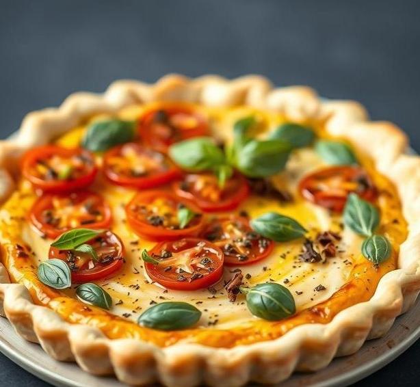 mary berry provence tomato and garlic pistou tart 1