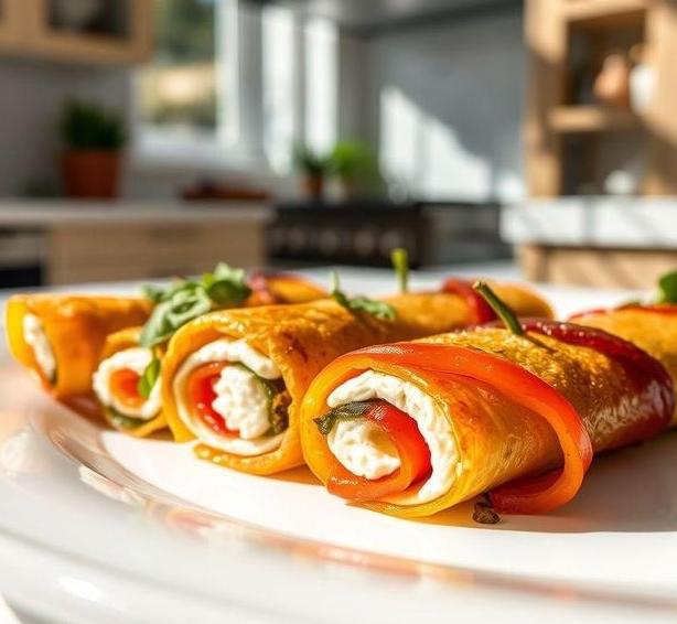 mary berry roasted pepper and ricotta rolls 1