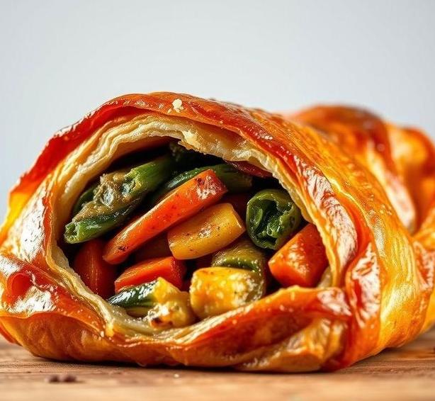 mary berry roasted vegetable wellington 1