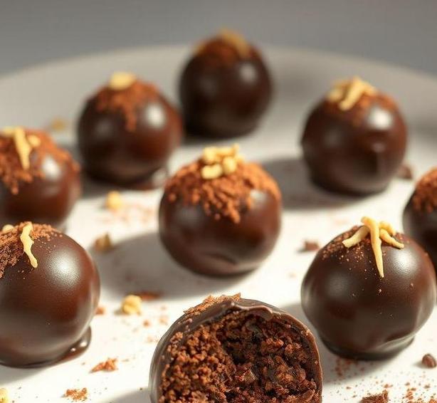 mary berry rum truffles 1