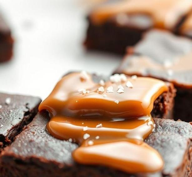 mary berry salted caramel brownies 1