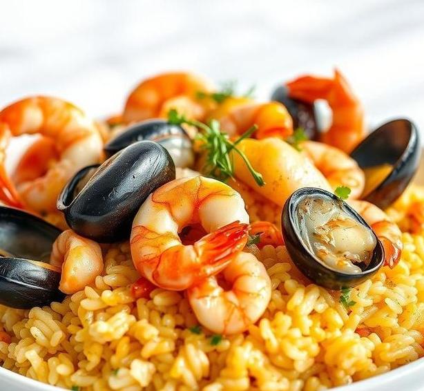 mary berry seafood risotto 1