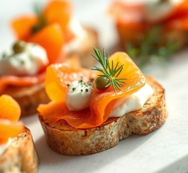 mary berry smoked salmon canape sandwiches 1
