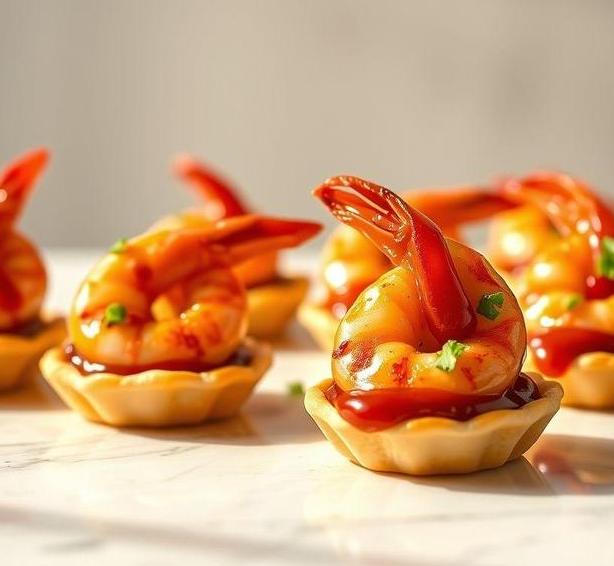 mary berry sweet chilli prawn canapes 1