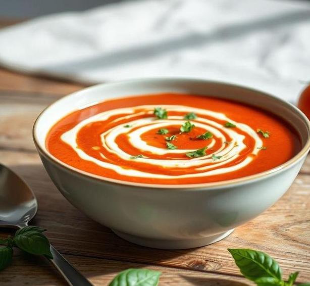 mary berry tomato and basil soup 1