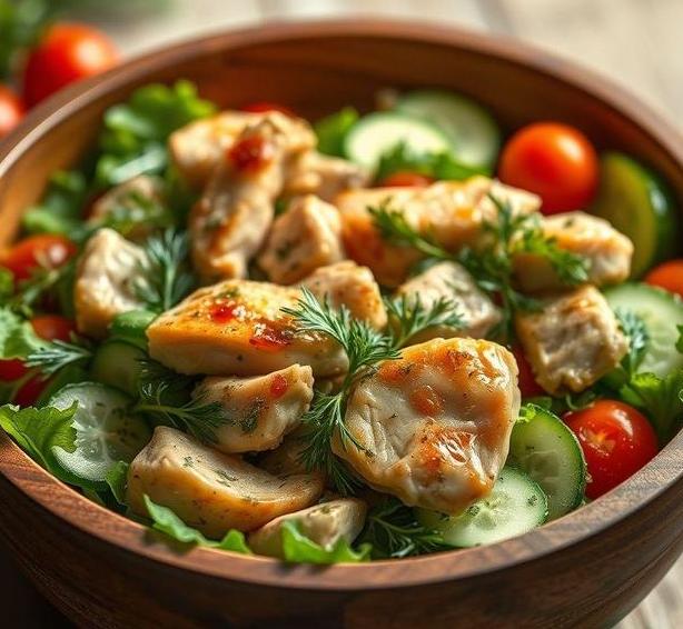 mary berry warm chicken and dill salad 1